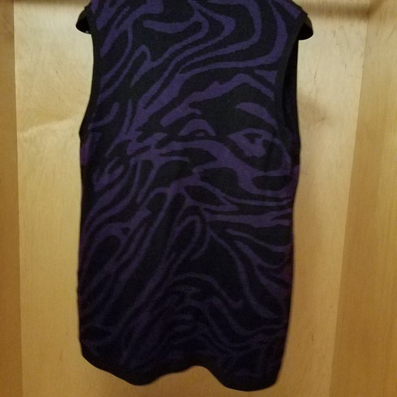 Chico's Silk/Cotton Long Sweater Vest - Picture 4 of 4